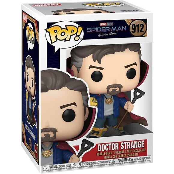 Funko Pop Marvel Spider-Man: No Way Home - Doctor Strange Vinyl Figure Toy - Picture 2 of 2
